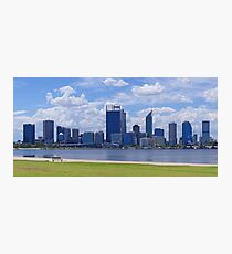 Perth Skyline Photographic Print
