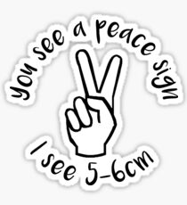 5-6cm Sticker