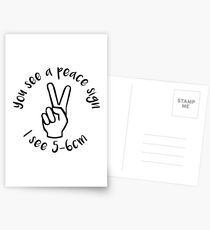 5-6cm Postcards