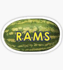 Rams Melon Head Sticker