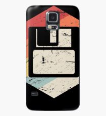 Retro Vintage Floppy Disc Icon | Computer Nerd Design Case/Skin for Samsung Galaxy