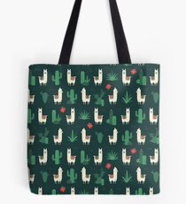 Fleece Navidad & Cactus Tote Bag