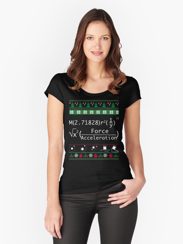 funny physics christmas sweater t shirt merry xmas in physics for women men womens fitted scoop t shirt by anna0908 redbubble - Christmas Sweaters Men funny physics christmas sweater t shirt merry xmas in physics for women men womens fitted scoop t shirt by anna0908 redbubble - Christmas Sweaters Men