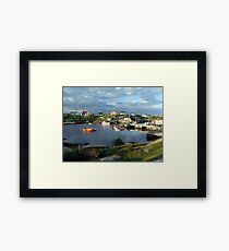 Peggy's Cove evening Framed Print