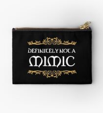 Definitely not a Mimic Tabletop RPG Addict Studio Pouch