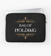 Bag of Holding Dungeons Crawler and Dragons Slayer Inspired Laptop Sleeve