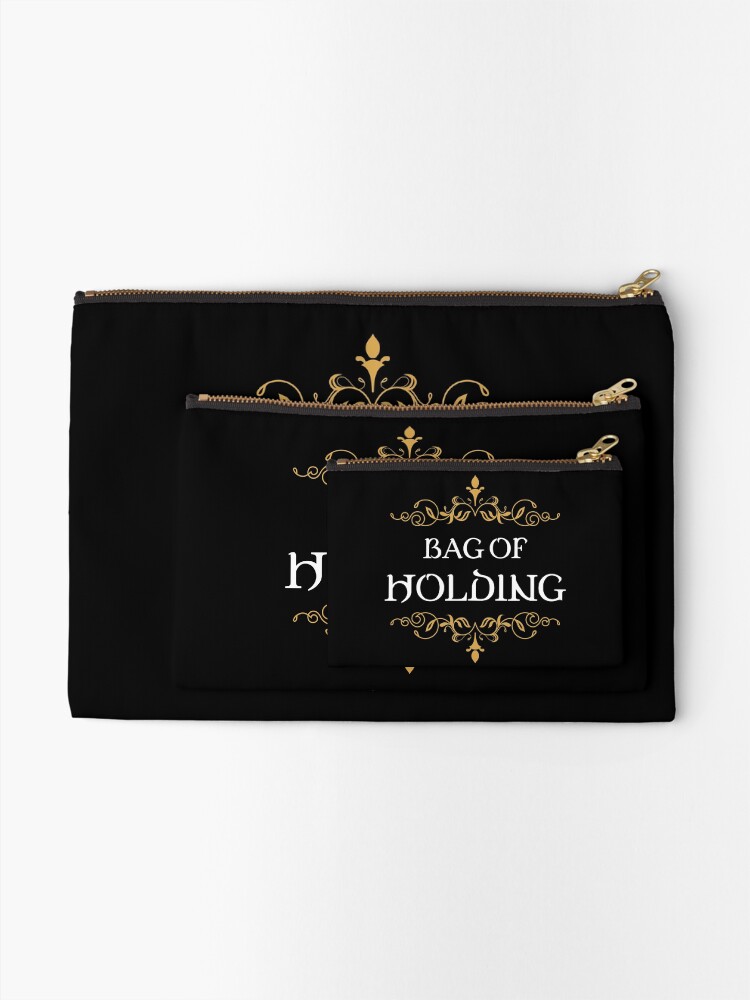 Alternate view of Bag of Holding Tabletop RPG Addict Zipper Pouch