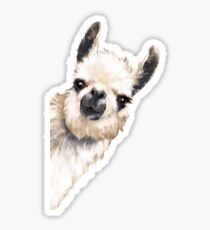 Sneaky Llama Sticker