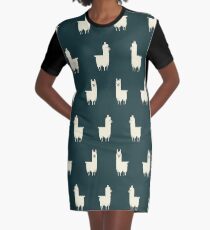 Lamas T-Shirt Kleid