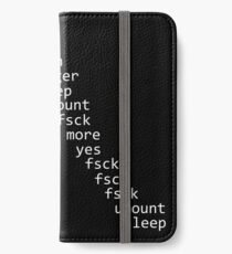 Unix Linux Programmer Sys Admin Sexy Shell Script T-Shirt iPhone Wallet/Case/Skin