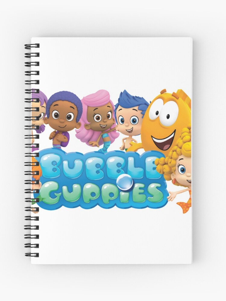 Bubble Guppies Spiral Notebook By Zerkingclothing Redbubble