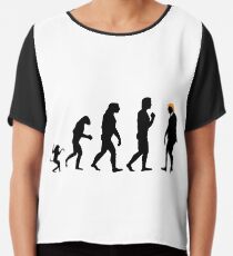Trump Entwicklung II Chiffontop