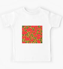 Christmas Flowers Kids Tee