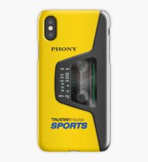 Phony Talkman iPhone Case (Sony Walkman Sports style) iPhone Case