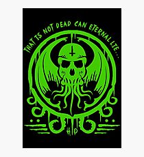 CTHULHU - LOVECRAFT AND CTHULHU Photographic Print