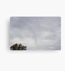 A POSSIBLE FUNNEL FORMING A CYCLONE? Canvas Print