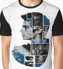 Dylan O'Brien Squares Graphic T-Shirt