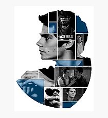 Dylan O'Brien Squares Photographic Print
