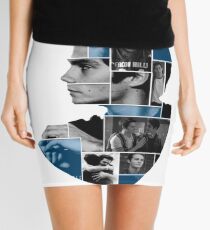 Dylan O'Brien Squares Mini Skirt