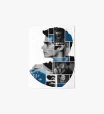 Dylan O'Brien Squares Art Board
