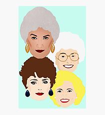 Golden Girls club Photographic Print