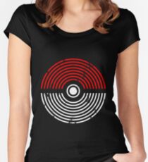 Pokeball Women's Fitted Scoop T-Shirt