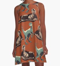 Jurassic Geniuses A-Line Dress