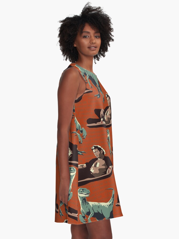 Alternate view of Jurassic Geniuses A-Line Dress
