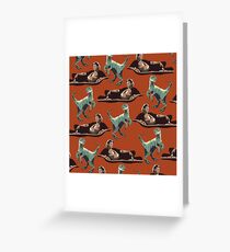 Jurassic Geniuses Greeting Card
