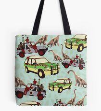 Jurassic Ride Tote Bag