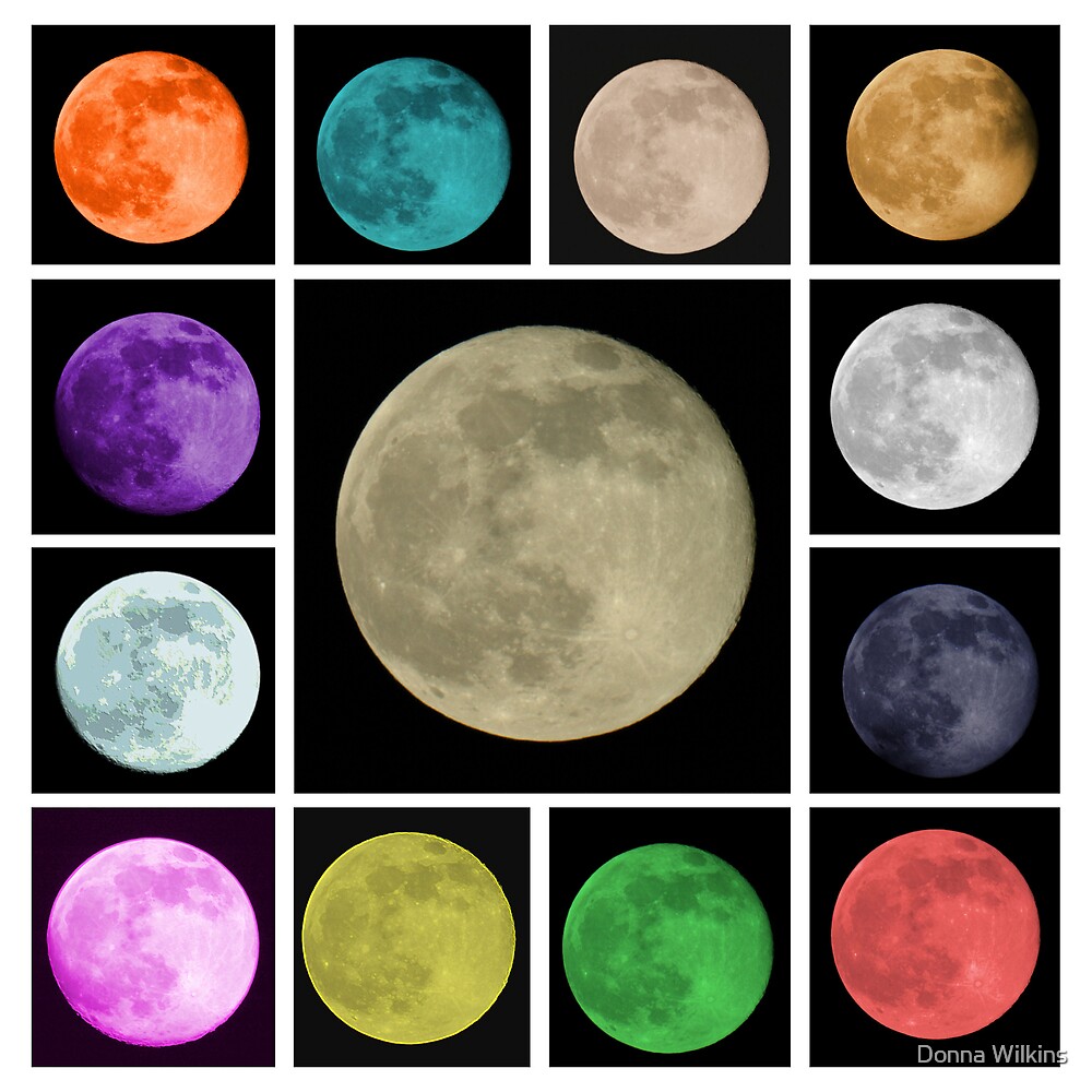 Moon colors. Цветная Луна. Разноцветная Луна. Разные цвета Луны. Какого цвета Луна.