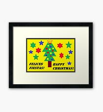 NAVIDAD Framed Print