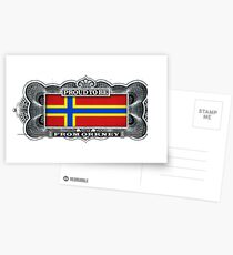 Proud To Be From Orkney Postcards