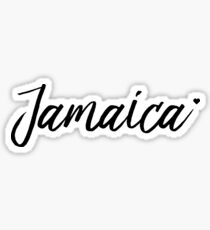 Jamaica in Love Sticker