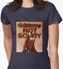 Sorry, Not Sorry - Demi Lovato Women's Fitted T-Shirt