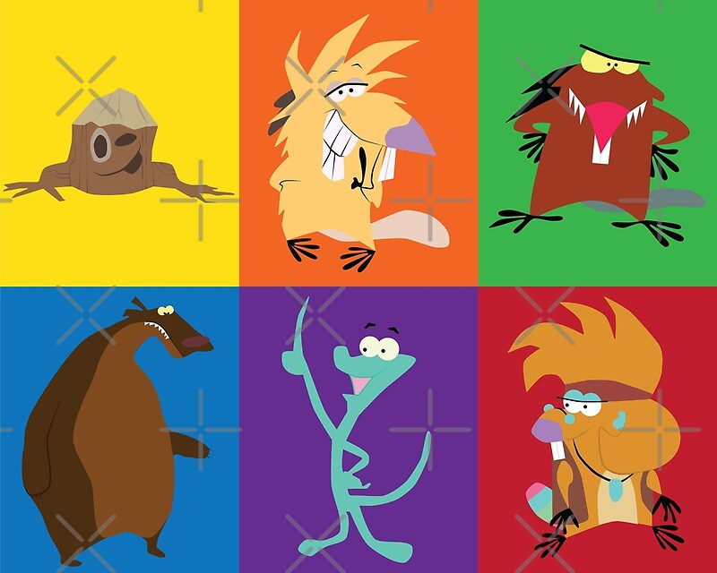 angry beavers figures