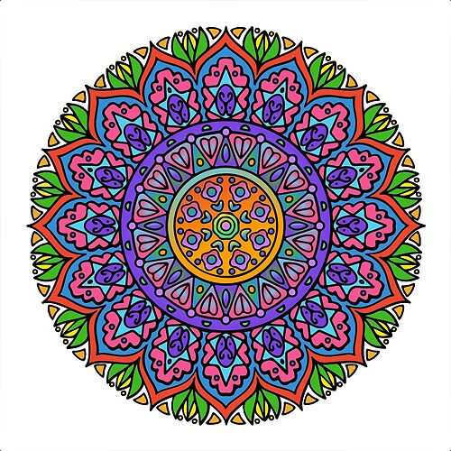 Pattern Mandalas 257 (Style:2)