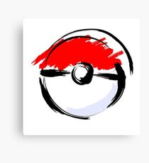 Pokeball Canvas Print