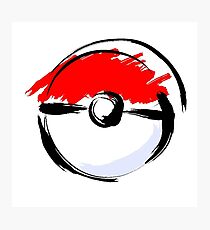 Pokeball Photographic Print
