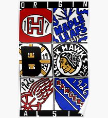 Original Six Poster