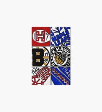 Original Six Art Board