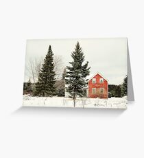 The Red House Greeting Card
