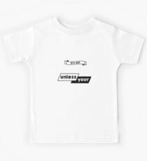 Legendary - Barney Stinson Quote (White) Kids Tee