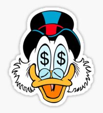 Dagobert Duck Sticker