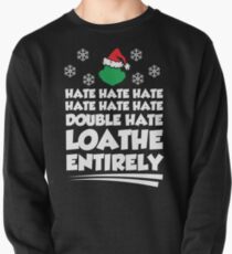 Sudadera cerrada Detestar completamente