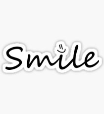 Smile sticker Sticker