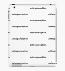 Anthro (Black) iPad Case/Skin