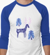 Winter Folk Men's Baseball ¾ T-Shirt