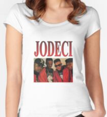 JODECI 90S R&B FUNK THROWBACK Women's Fitted Scoop T-Shirt