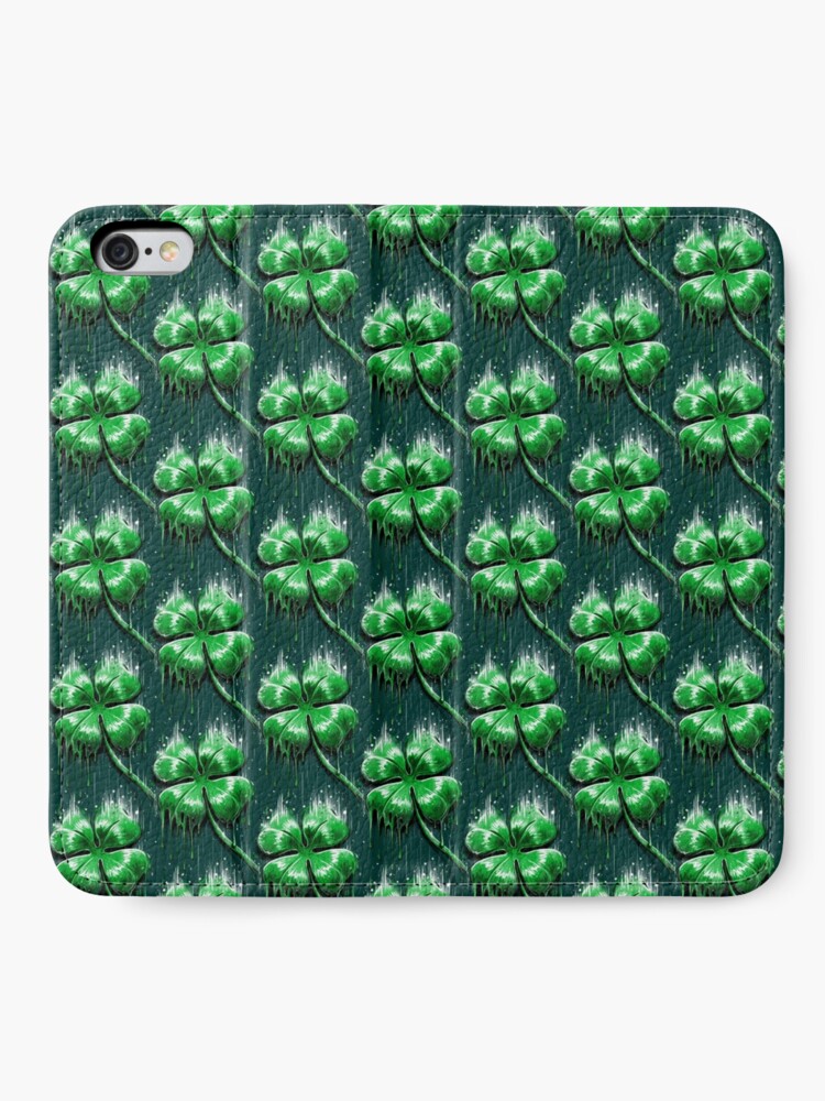 Alternate view of Four Leaf Clover iPhone Wallet